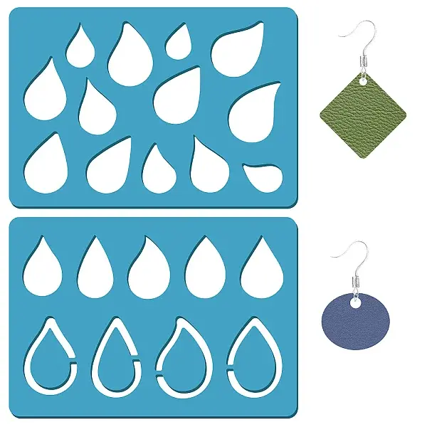 Acrylic Earring Handwork Template