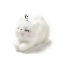 Flocky Resin Pendants