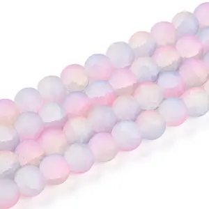 Crackle Glass Beads Strands