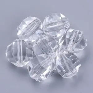 Transparent Acrylic Beads