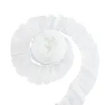 5 Yards Polyester Pleated Lace Ribbon