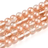 Baking Painted Transparent Glass Beads