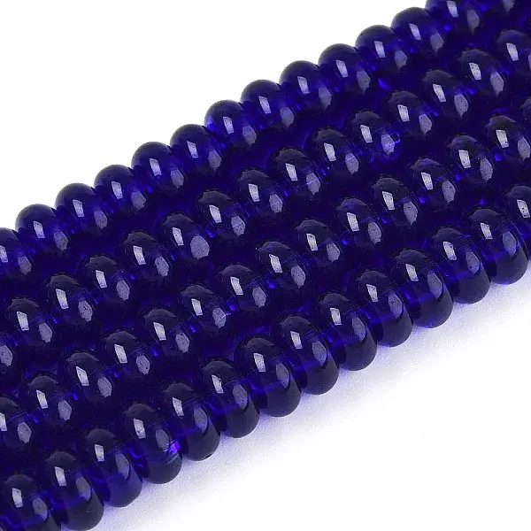 Transparent Glass Beads Strands