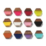 Resin and Walnut Cabochons