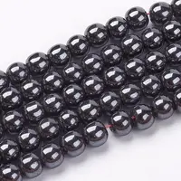 Non-Magnetic Synthetic Hematite Beads Strands