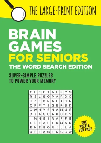 Brain Games for Seniors: The Word Search Edition - Summersdale Publishers