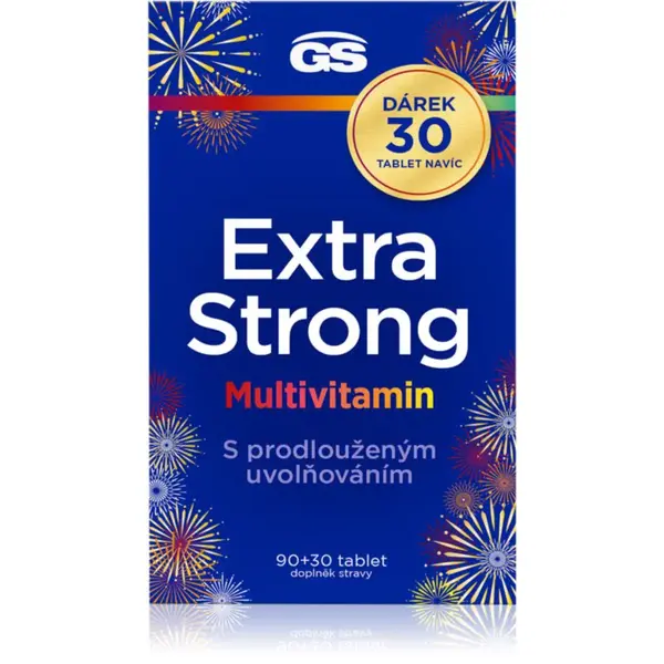 GS Extra Strong Multivitamin tablety s postupným uvoľňovaním 120 tbl