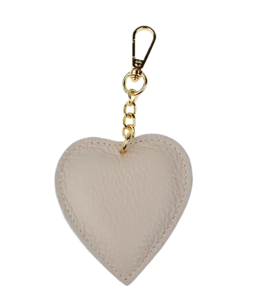 NovaKabelka.cz Klíčenka Cuore Beige
