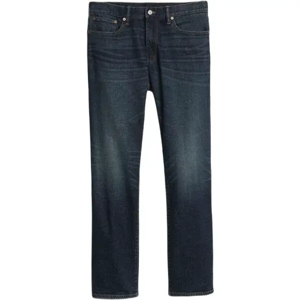 GAP V-STRAIGHT Pánske džínsy, tmavo modrá, veľkosť