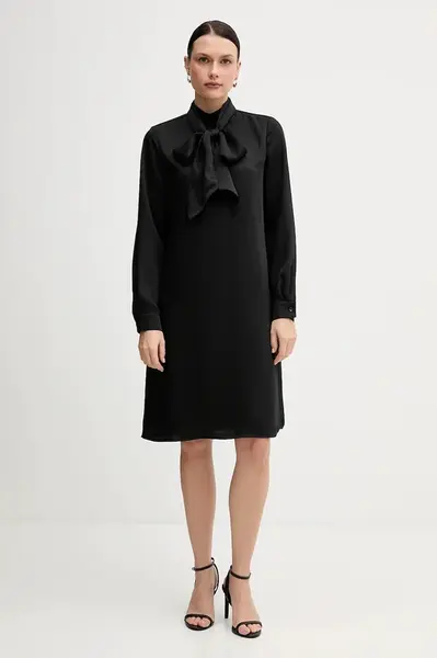 Šaty Marc Aurel černá barva, mini, 6584-2010-93474