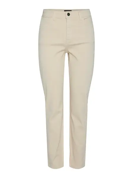 PIECES Džínsy 'PCBella'  sivobéžová