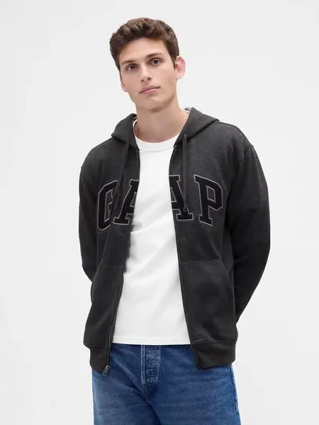 GAP  Pánská Mikina na zip s logem 851516-32 Veľkosť: L