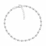 Brilio Silver Třpytivý stříbrný náramek se zirkony BRC16W