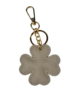 NovaKabelka.cz Klíčenka Quadrifoglia Beige