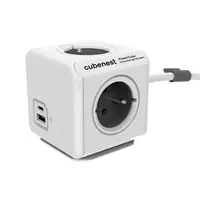 Rozbočovač PowerCube Extended USB A+C PD 20 W, šedá