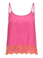 ONLY Top 'ONLLOU'  oranžová / svetloružová