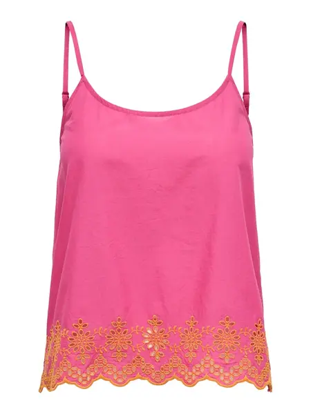 ONLY Top 'ONLLOU'  oranžová / svetloružová