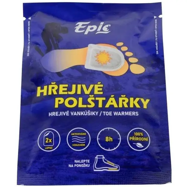 EPICSTAR TOE WARMERS Hřejivé polštářky na nohy, bílá, velikost