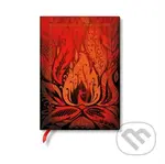 Paperblanks - zápisník Carrie (midi, čistý, elastické zatváranie)