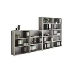 MID.YOU REGÁL NA DOKUMENTY, šedá, 337,6/185,6/33 cm