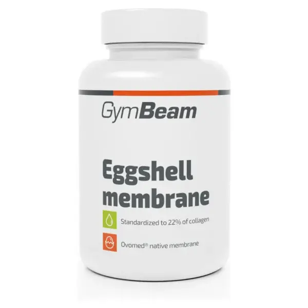 GymBeam KOLAGÉNOVÉ MEMBRÁNY VAJEČNÝCH ŠKRUPÍN - 60 CAPS Kĺbová výživa, , veľkosť