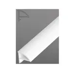 RAVAK Krycia lišta pre vane/vaničky pre škáry do 6 mm, 1,4 x 110 cm