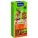 Vitakraft Doplnkové krmivo pre králiky Kräcker med a špalda, 2 ks