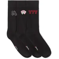 CELIO XMISOPLAY Pánské ponožky v dárkovém balení, černá, velikost