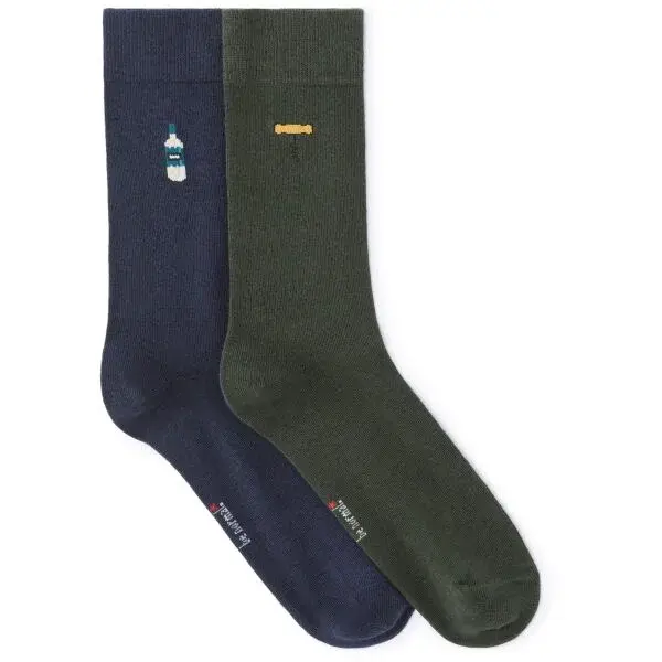 CELIO XMISOCHER Pánské ponožky v dárkovém balení, tmavě zelená, velikost