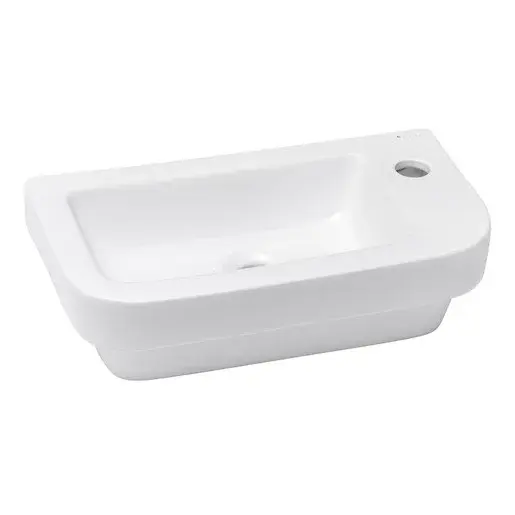 Umývadielko SAT Project 45x24 cm otvor pre batériu vpravo BG4626