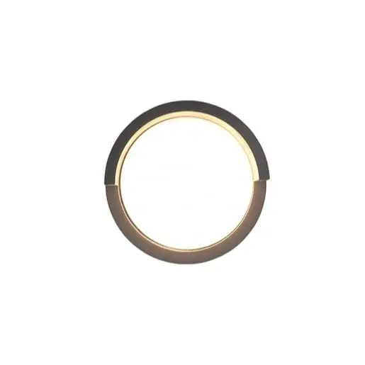 LED nástenné svietidlo Reality Puno čierna R27036132