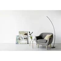 LED stojaca lampa Reality Solo čierna R42791132