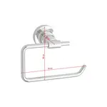 Tesa Luup držiak toaletného papiera kov chróm 40287-00000-00