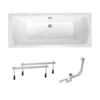 Obdĺžniková vaňa Laguna Cube Way Plus 160x70 cm akrylát ľavá aj pravá SIKOCUB1600AN