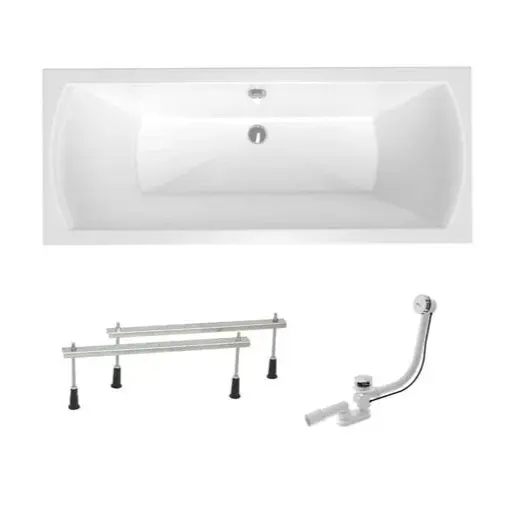 Obdĺžniková vaňa Laguna Cube Way Plus 160x70 cm akrylát ľavá aj pravá SIKOCUB1600AN