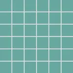 Mozaika Rako Color Two tyrkysová 30x30 cm mat GDM05467.1