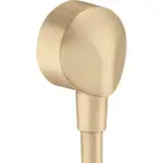 Hansgrohe FixFit podomietkový vývod na stenu kartáčovaný bronz 27454140