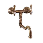 RAV SLEZÁK Morava drezová batéria s otočným ramienkom 100 mm stará mosadz mk401.0/29sm MK401.029SM