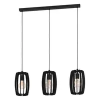 Závesné osvetlenie Eglo BAJAZZARA čierna 900505