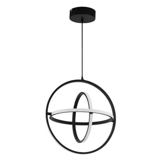 LED závesné osvetlenie Eglo RETORNIO čierna 39892