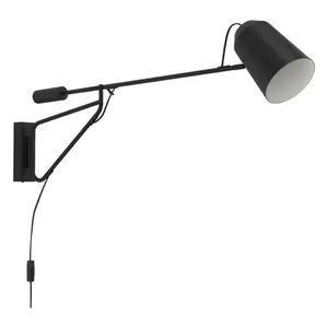 Nástenné svietidlo Eglo LORETO 1 čierna 900614