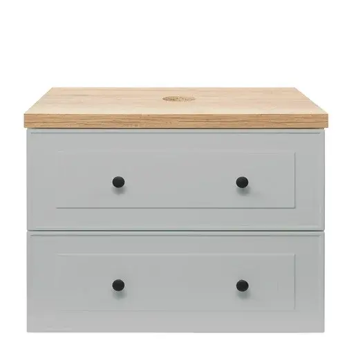 Kúpeľňová skrinka s umývadlom Naturel Forli 100x53x46 cm v šedej farbe mat FORLI100GMD