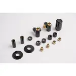 Termostatický ventil pre ústredné vykurovanie P.M.H. Runa 6x7 cm čierná RUN-R-B