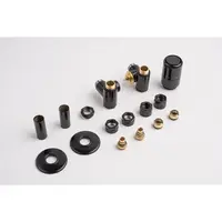 Termostatický ventil pre ústredné vykurovanie P.M.H. Runa 6x7 cm čierná RUN-R-B