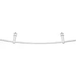 Oblúkové držiaky uterákov na radiátory biele MADLOOBLRAD59B