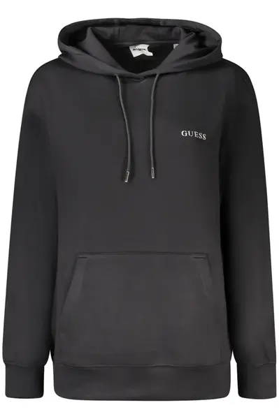 GUESS JEANS SWEATSHIRT WITHOUT ZIP WOMEN BLACK