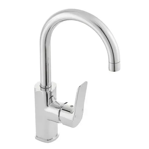 Drezová batéria SAT Cube Way bez výpuste chróm CU280