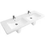 Villeroy & Boch Subway 2.0 dvojumývadlo 130x47 cm dva otvory pre batériu 7175D001