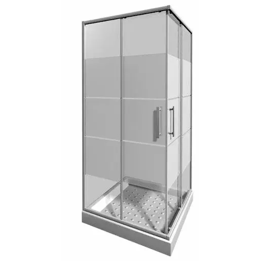Sprchový kút čtverec 80x80 cm Jika Lyra Plus H2513810006651