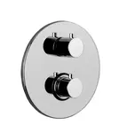 Paffoni Light - Termostatická baterie pod omítku, pro 2 spotřebiče, chrom LIQ018CR